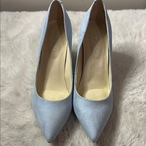 Nine West Blue Elegant Pointed-Toe Heels